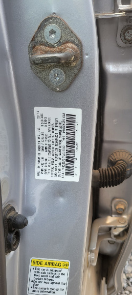 Foreign Used 2015 Honda Accord