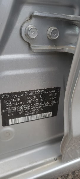 Foreign Used 2016 Hyundai Elantra Distress Sale