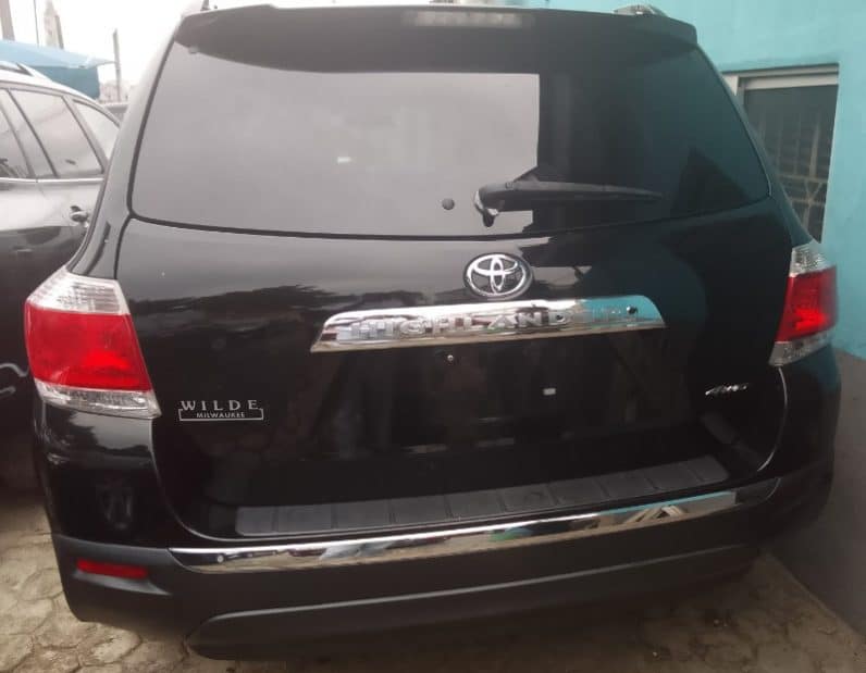 Foreign Used 2012 Toyota Highlander