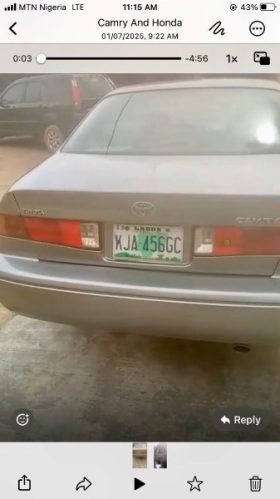 Nigeria Used 2000 Toyota Camry