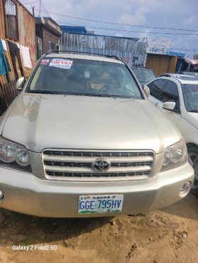 Nigeria Used Toyota Highlander Hybrid
