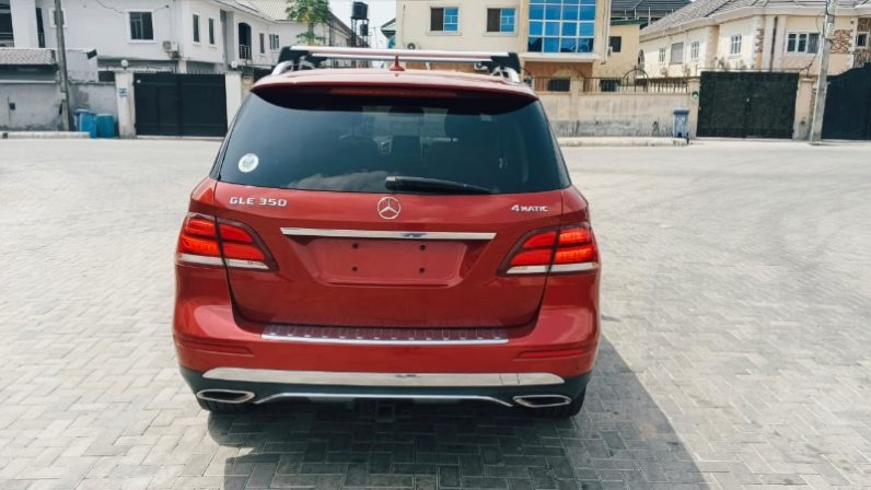 Foreign Used 2017 Mercedes Benz GLE-Class