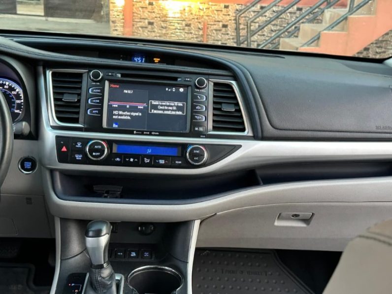 Foreign Used 2015 Toyota Highlander Hybrid