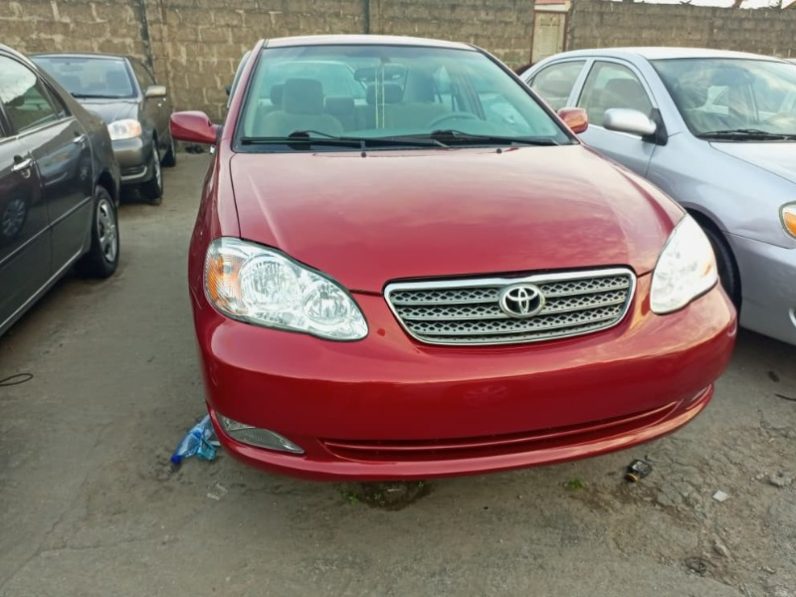 Nigeria Used 2008 Toyota Corolla