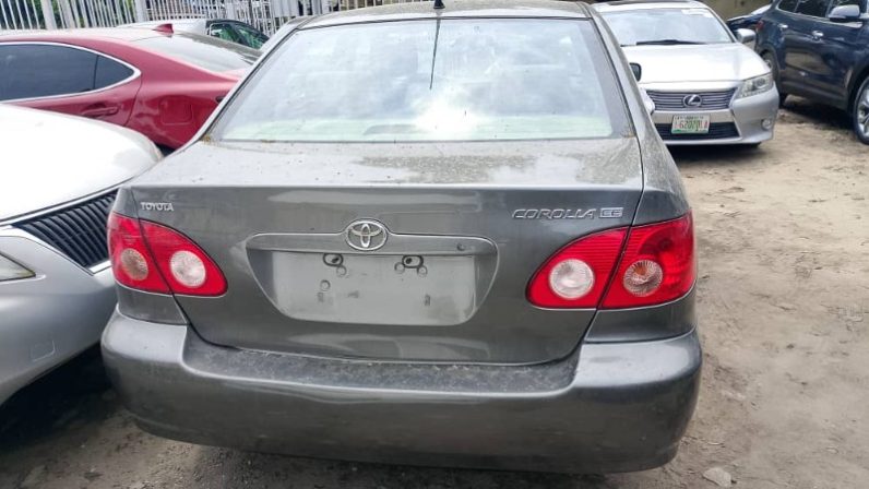 Foreign Used 2007 Toyota Corolla