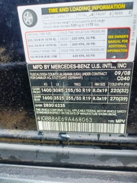 Foreign Used 2009 Mercedes Benz M-Class