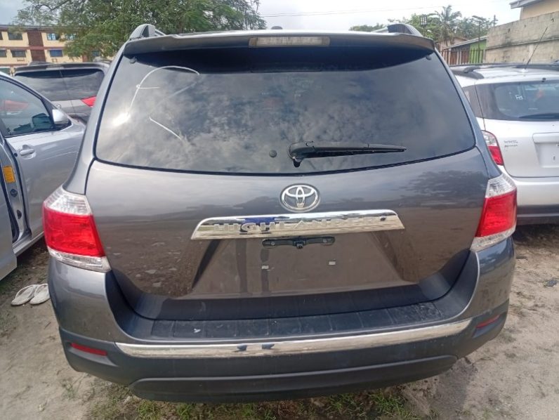 Foreign Used 2012 Toyota Highlander