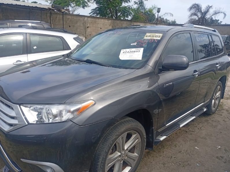 Foreign Used 2012 Toyota Highlander